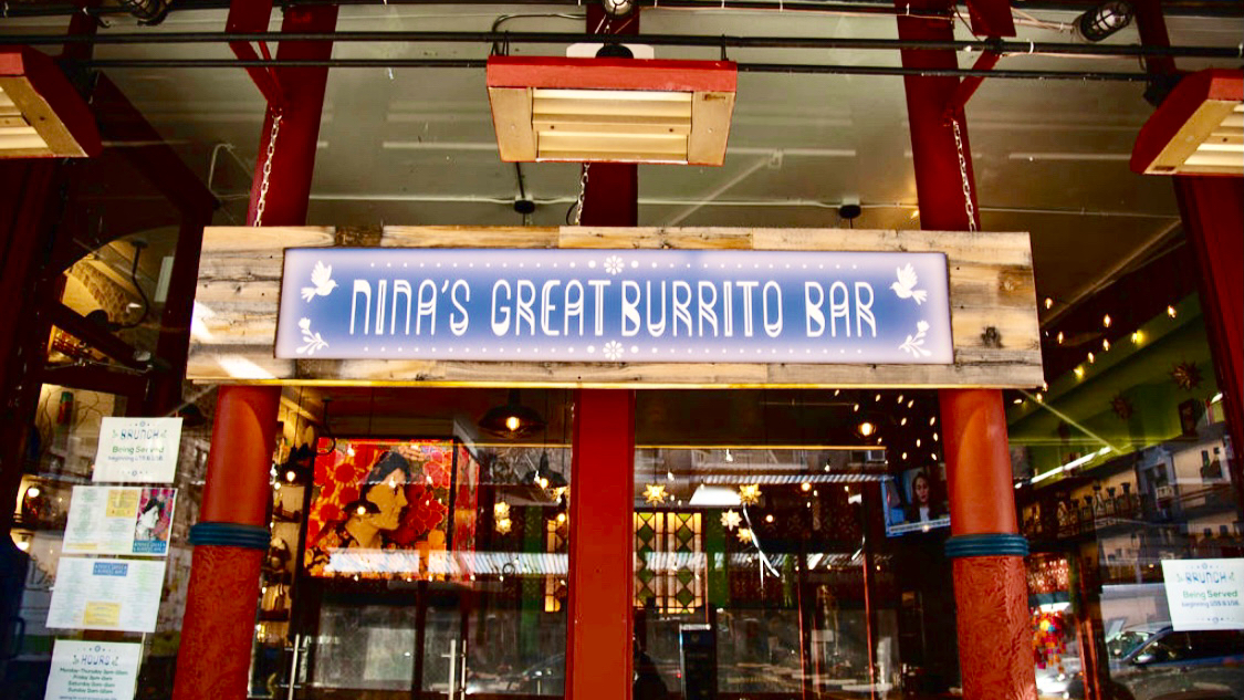 Nina's Great Burrito Bar